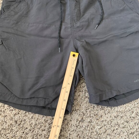 Our Castle Mens Black Quick-Dry Nylon Outdoor Shorts With Drawstring & Pockets - Picture 5 of 6